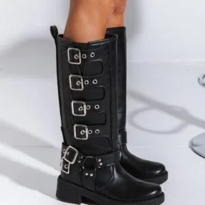 BOTA CAÑA ALTA HEBILLAS - Image 2